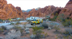 Mooie kampeerplek in de Valley of Fire